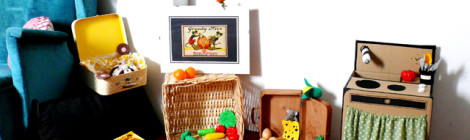 DIY: cocinita de cartón, una tarde jugando a las meriendas