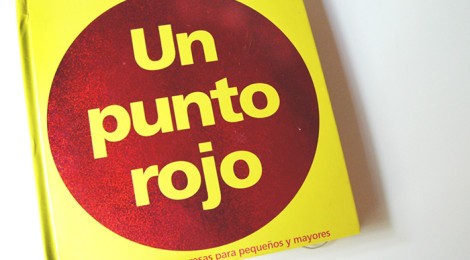 Libro infantil de tapa dura Un punto rojo