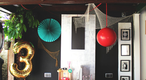 Nuestra fiesta de cumpleaños pirata