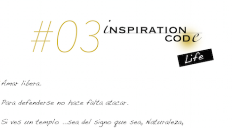 #03 Inspiration Code · Life