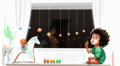 Naranjas y zapatos, ingenio ilustrado